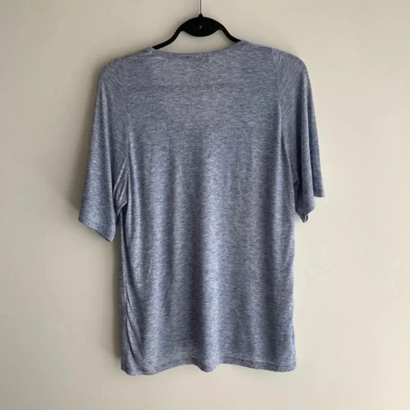 Aritzia Wilfred Free T-Shirt Heathered Oversized Marle Crew neck Short Sleeve - Picture 9 of 14